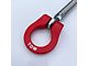 Premium Stealth Tow Hook with Cerakote Black Shaft and Red D-Ring; Front (15-17 Mustang GT)