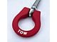 Premium Stealth Tow Hook with Cerakote Black Shaft and Red D-Ring; Front (15-17 Mustang GT)