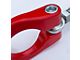 Premium Stealth Tow Hook with Red D-Ring; Front (18-23 Mustang GT; 15-20 Mustang GT350)