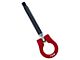 Premium Stealth Tow Hook with Red D-Ring; Front (18-23 Mustang GT; 15-20 Mustang GT350)