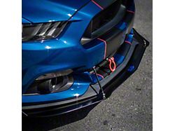 Premium Tow Hook with Red D-Ring; Front Center Mount and Rear (15-17 Mustang GT)