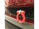 Premium Tow Hook with Red D-Ring; Front Center Mount and Rear (18-23 Mustang GT; 15-20 Mustang GT350)