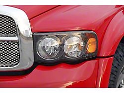 Pro-Beam Headlight Covers; Carbon Fiber Look (94-98 Mustang)