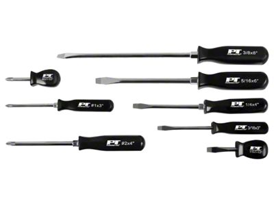 Pro Screwdriver Set; 8-Piece Set