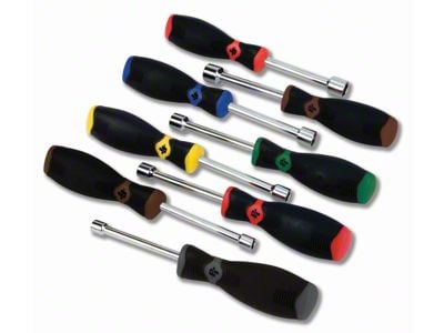 Pro Style Nut Driver Set; 8-Piece Set