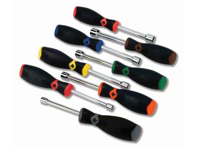 Pro Style Nut Driver Set; 8-Piece Set