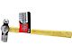 Project Pro Wood Ball-Peen Hammer; 16-Ounce