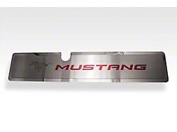 Radiator Cover Vanity Plate with Pony and Mustang Logo (15-17 Mustang GT, EcoBoost)