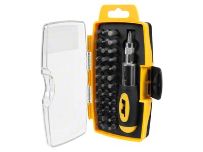 Ratchet Screwdriver Kit; 38-Piece Set