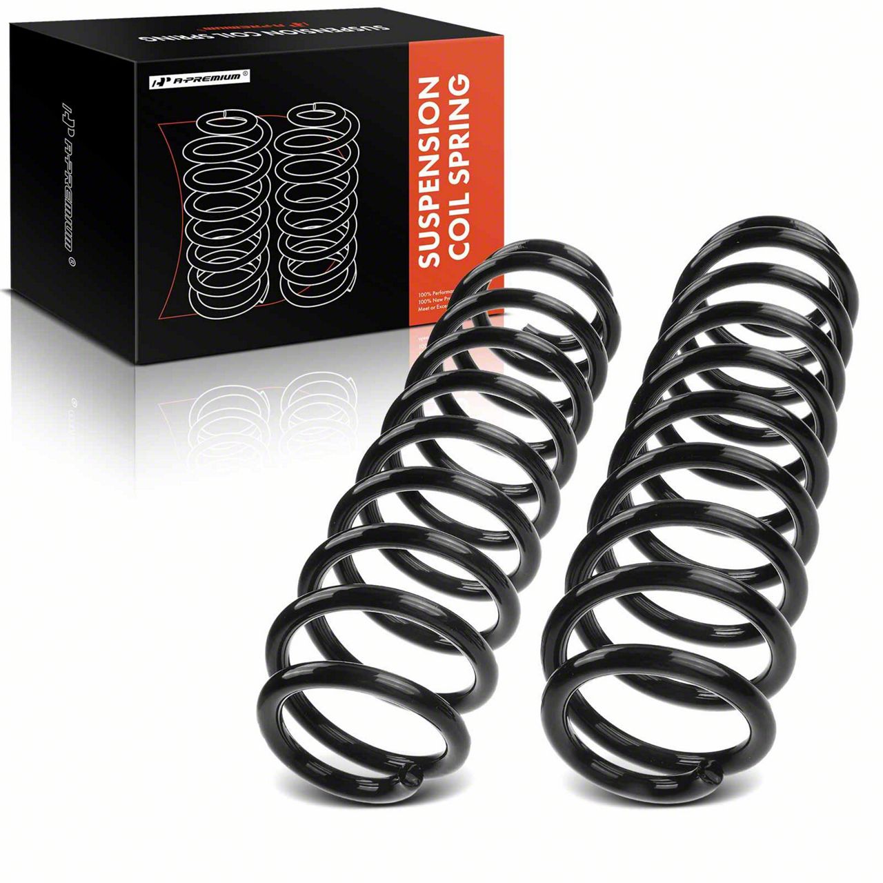 Mustang Rear Coil Springs (05-10 Mustang GT Coupe) - Free Shipping