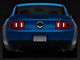 Renegade Series LED Tail Lights; Gloss Black Housing; Smoked Lens (10-14 Mustang)