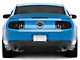 Renegade Series LED Tail Lights; Gloss Black Housing; Smoked Lens (10-14 Mustang)