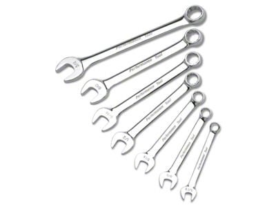 SAE Combination Wrench Set; 7-Piece Set