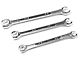 SAE Flare Nut Wrench Set; 3-Piece Set