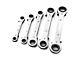 SAE Ratcheting Wrench Set; 5-Piece Set