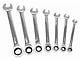 SAE Ratcheting Wrench Set; 7-Piece Set