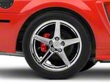 Saleen Style Chrome Wheel; Rear Only; 18x10; 28mm Offset (99-04 Mustang)