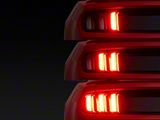 Sequential LED Tail Lights; Black Housing; Clear Lens (15-23 Mustang)