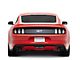 Sequential LED Tail Lights; Black Housing; Clear Lens (15-23 Mustang)