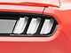 Sequential LED Tail Lights; Black Housing; Clear Lens (15-23 Mustang)