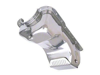 SLAM-GUARD Oil Pan; 4-Quart; Silver (83-93 5.0L Mustang w/ Front Sump)