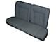 Sport Front Bucket and Rear Bench Seat Upholstery Kit; Interlude Cloth Inserts with Vinyl Trim (90-91 Mustang Hatchback)