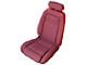 Sport Front Bucket and Rear Bench Seat Upholstery Kit; Interlude Cloth Inserts with Vinyl Trim (87-89 Mustang Coupe)