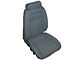 Sport Front Bucket and Rear Bench Seat Upholstery Kit; Interlude Cloth Inserts with Vinyl Trim (92-93 Mustang Convertible)