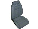 Sport Front Bucket and Rear Bench Seat Upholstery Kit; Interlude Cloth Inserts with Vinyl Trim (92-93 Mustang GT Coupe)