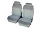 Standard Front Bucket and Rear Bench Seat Upholstery Kit; Encore Velour Cloth with Vinyl Trim (83-89 Mustang Convertible)