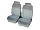 Standard Front Bucket and Rear Bench Seat Upholstery Kit; Encore Velour Cloth with Vinyl Trim (90-93 Mustang Convertible)