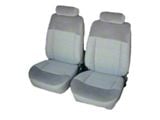 Standard Front Bucket and Rear Bench Seat Upholstery Kit; Vinyl (83-93 Mustang Hatchback)