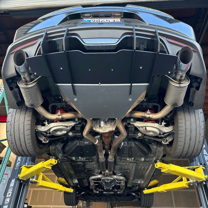 Stealth Diffuser; Main Center (15-17 Mustang GT Premium, EcoBoost Premium)