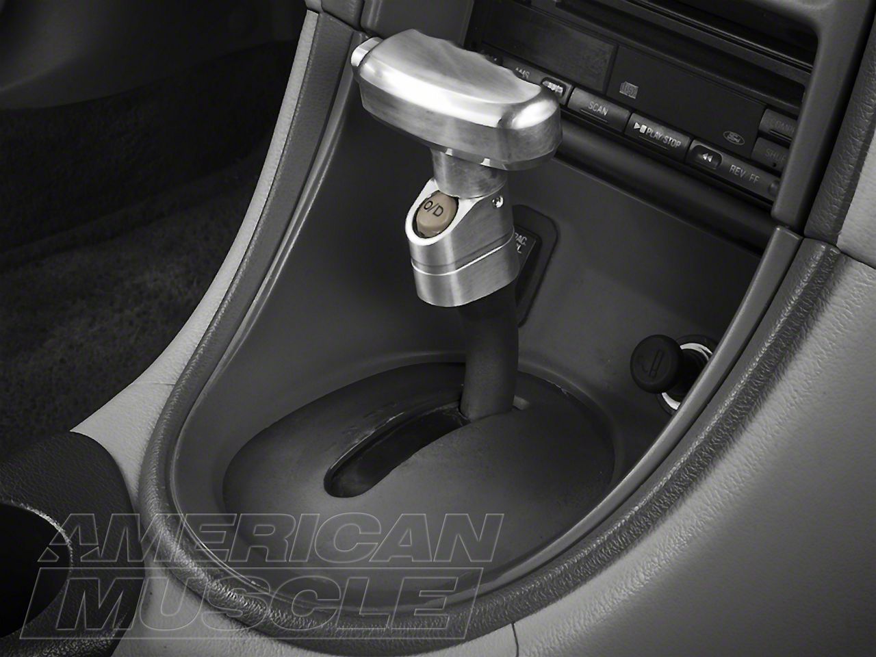 SpeedForm Mustang Modern Billet Billet T-Handle Shift Knob 16179 (87-04 ...