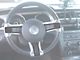Steering Wheel Accent Trim; Raw Carbon Fiber (10-14 Mustang)