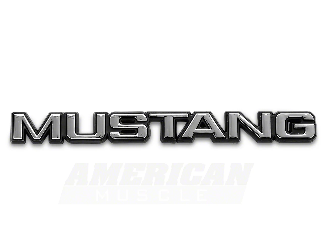 OPR Mustang MUSTANG Trunk Emblem 388716 (Universal; Some Adaptation May ...