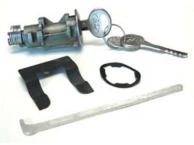 Trunk Lock Set with Ford Logo Keys (79-93 Mustang)