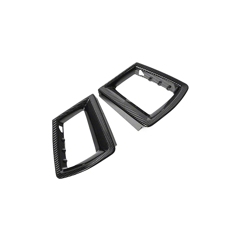 Mustang Upper Grille Inserts; Carbon Fiber (24-25 Mustang GT) - Free ...