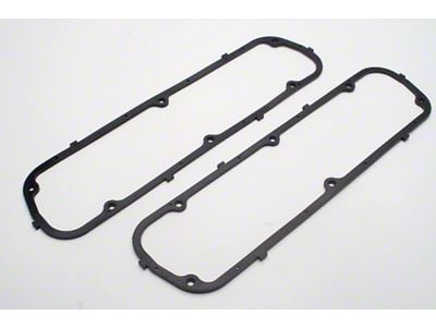 Valve Cover Gaskets; Rubber with Streel Core (79-95 Small Block V8 Mustang)