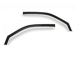 Ventgard Sport Window Deflectors; Smoked (83-93 Mustang Coupe, Hatchback)