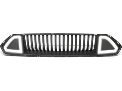 Vertical Fence Upper Grille with LED DRL (18-23 Mustang GT, EcoBoost)