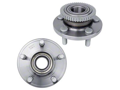 Wheel Hub Assemblies; Front (15-23 Mustang GT, EcoBoost, V6)