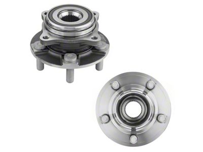 Wheel Hub Assemblies; Rear (15-23 Mustang GT, EcoBoost, V6)