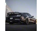 Wicker Bill; Dark Tint (18-23 Mustang w/ Performance Pack Rear Spoiler)