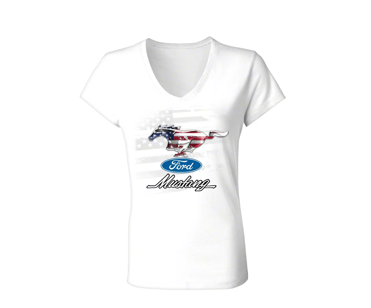 Women s Mustang T Shirt American Stang