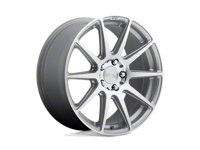 Niche Essen Gloss Silver Machined Wheel; 19x10 (05-09 Mustang)