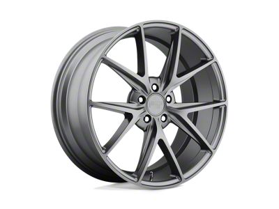 Niche Misano Matte Gunmetal Wheel; 17x8 (05-09 Mustang GT, V6)