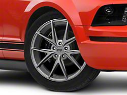 Niche Misano Matte Gunmetal Wheel; 19x8.5; 45mm Offset (05-09 Mustang)