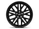 Niche Gamma Gloss Black Wheel; Rear Only; 22x10.5 (06-10 RWD Charger)