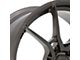 Niche Kanan Brushed Candy Smoke Wheel; Rear Only; 20x10 (06-10 RWD Charger)